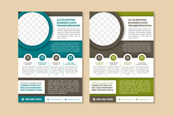 Accelerating Business Data Flyer Design
