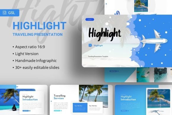 Discover the Versatility of Highlight Traveling Presentation Template