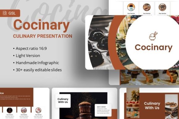 Explore Cocinary: A Versatile Presentation Template