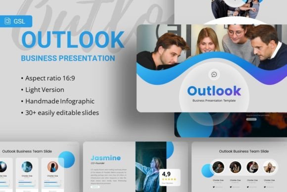 Introducing the Versatile Outlook Business Presentation Template