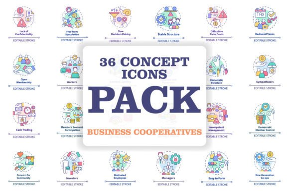 Understanding Business Cooperatives: A Comprehensive Guide with Iconic Visuals