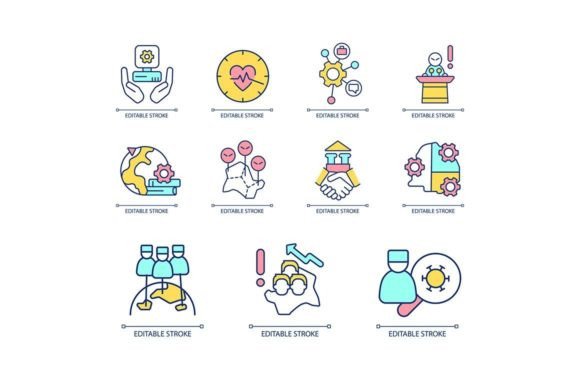 Understanding International Cooperation RGB Color Icons and Their Applications
