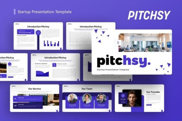 Unleash Your Creativity with Pitchsy: The Ultimate Startup Presentation Template