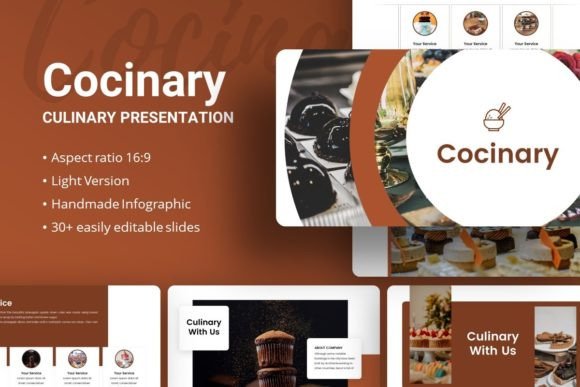 Unlocking Creativity with Cocinary: The Ultimate Google Slides Template for Modern Presentations